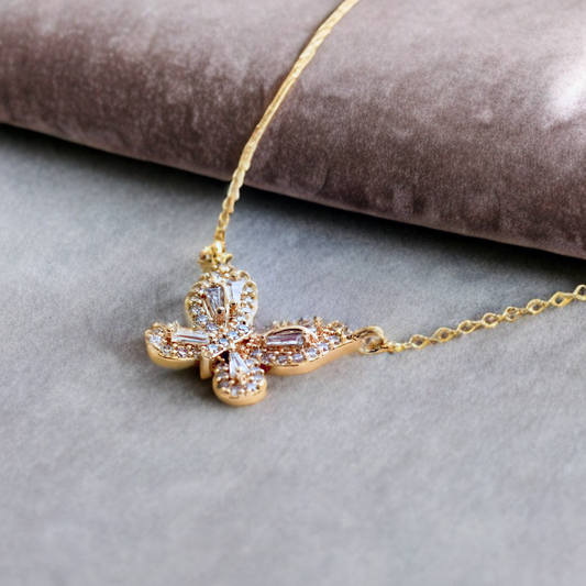 Collar baño de oro 18k