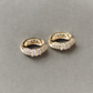 Arete en baño de oro 18k