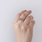 Anillo baño de oro 18k