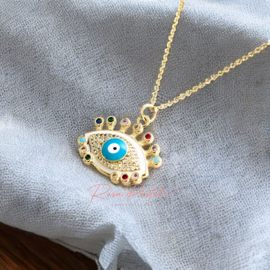 Collar en baño de oro 18k