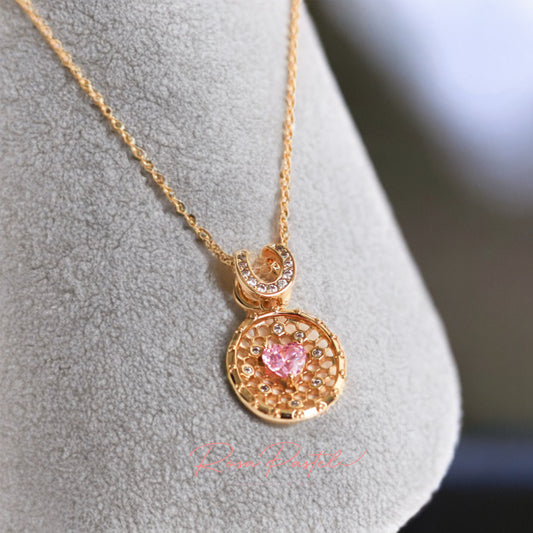 Collar en baño de oro 18k