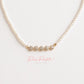 Collar en baño de oro 18k