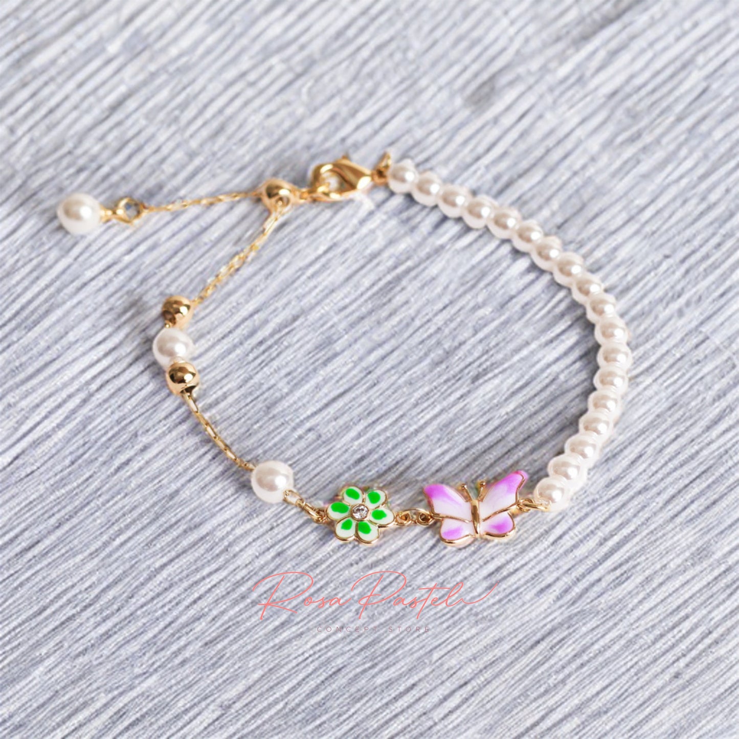 Pulsera baño de oro