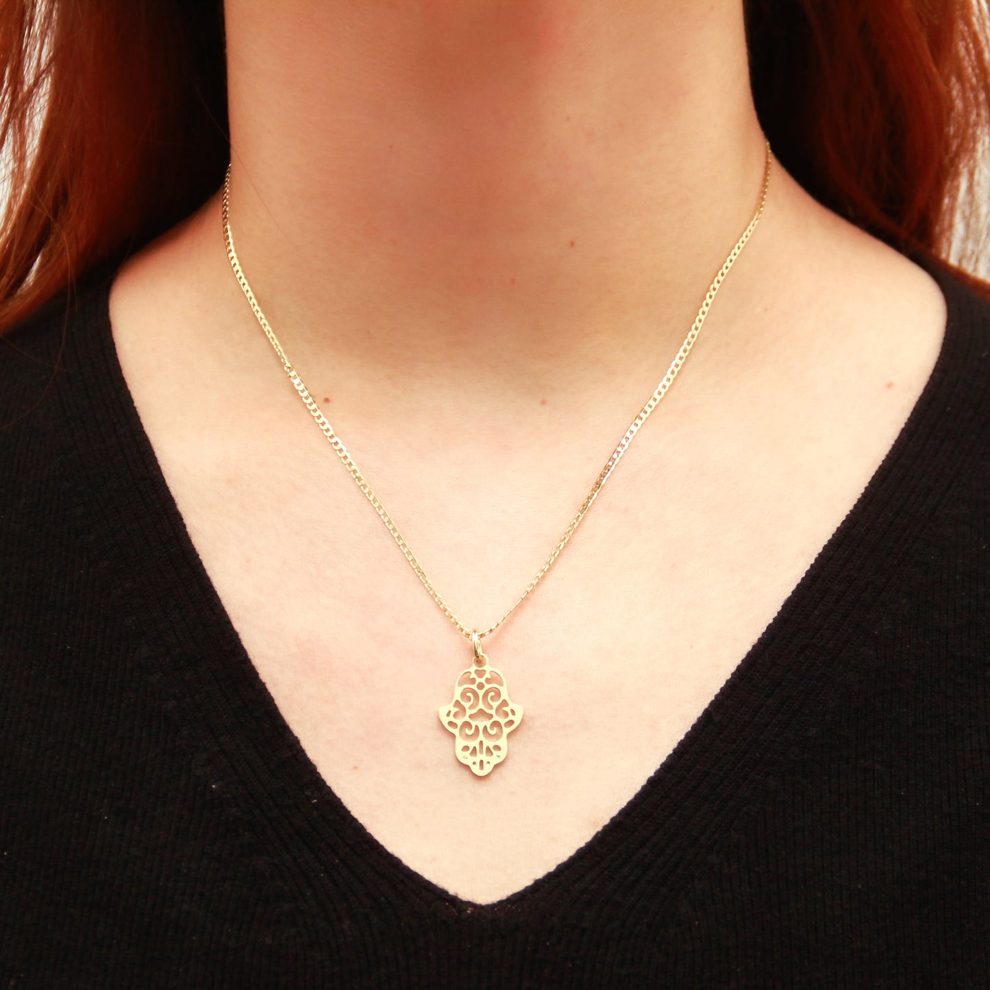 Collar en baño de oro 18k