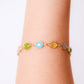 Pulsera baño de oro 18k