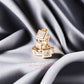 Arete en baño de oro 18k