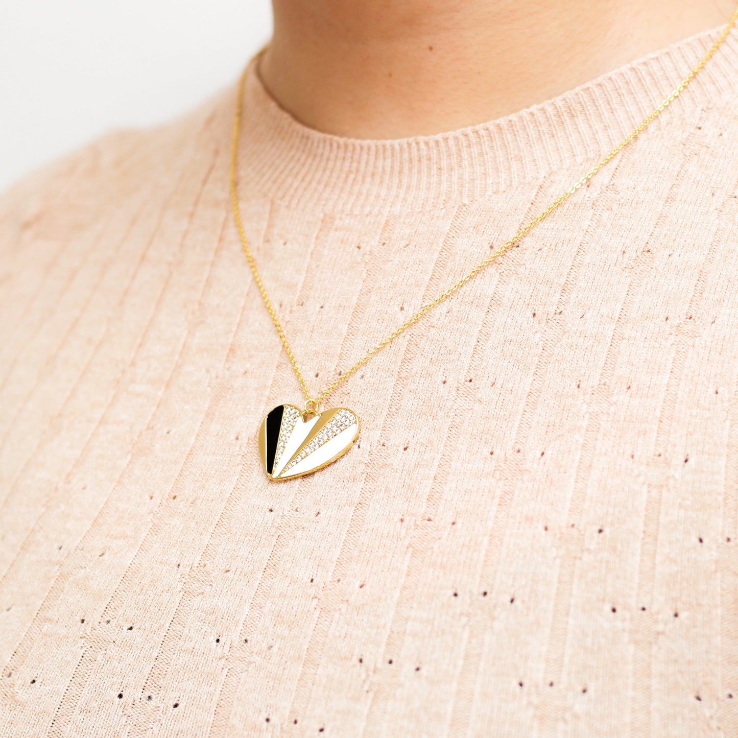 Collar en baño de oro 18k