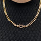 Collar en baño de oro 18k