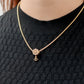 Collar en baño de oro 18k