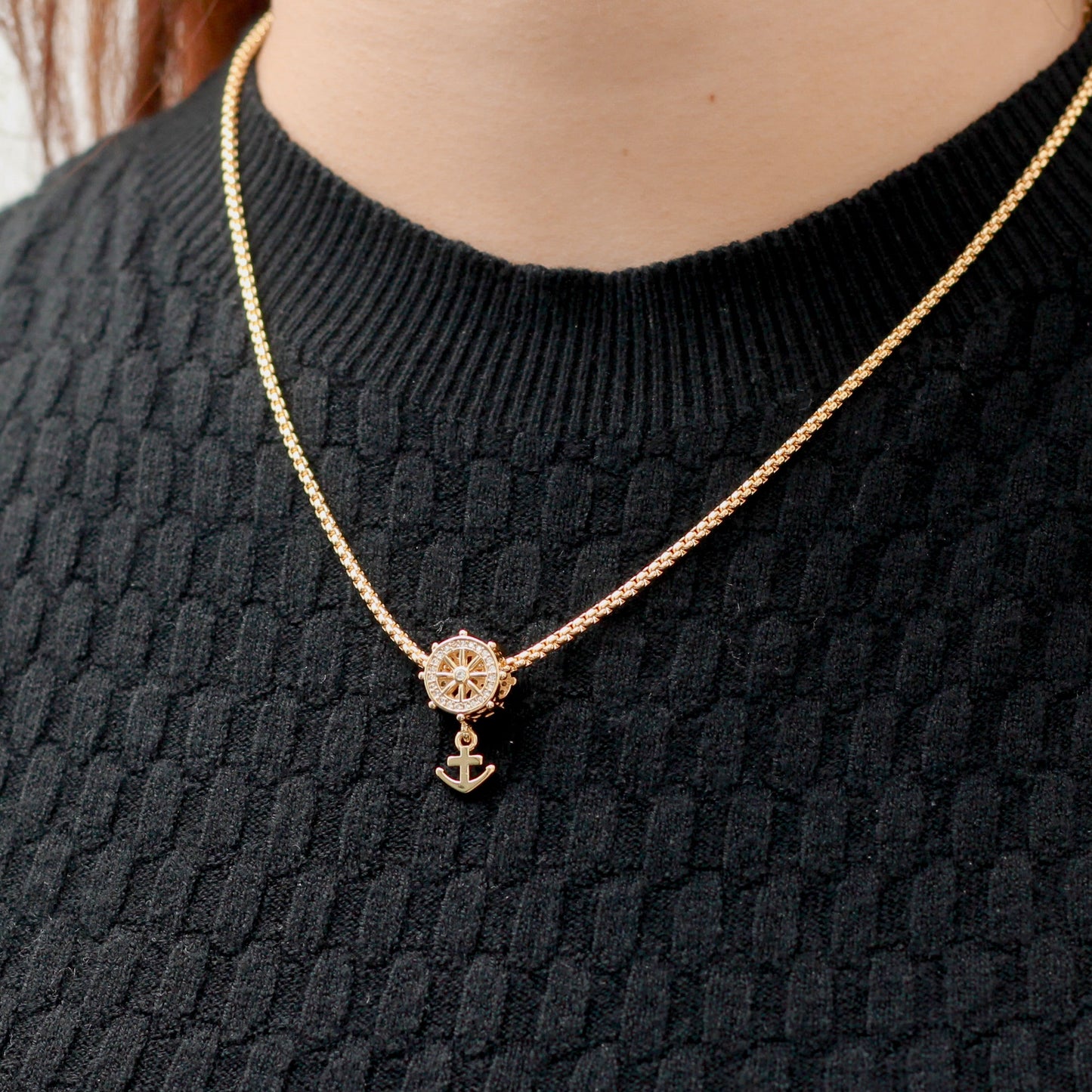 Collar en baño de oro 18k